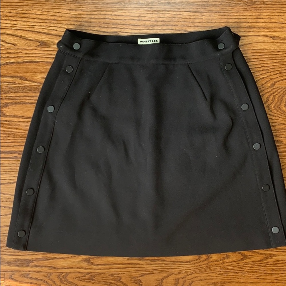 Black whistles mini skirt, almost new